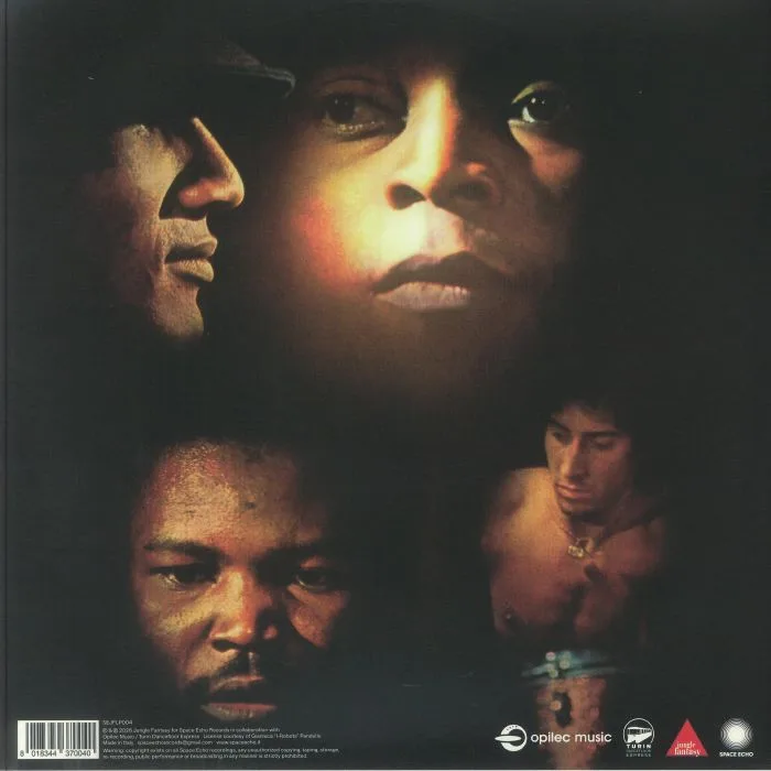 Обратная сторона обложки — M'BAMINA — African Roll (reissue)