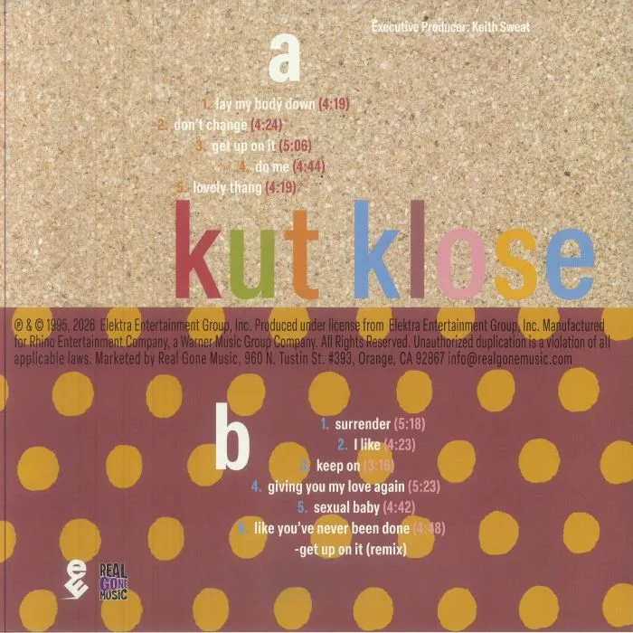 Back cover — KUT KLOSE — Surrender (remastered)