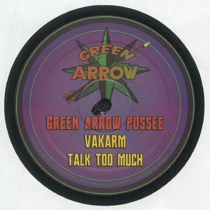 Обратная сторона обложки — GA POSSE — Talk Too Much