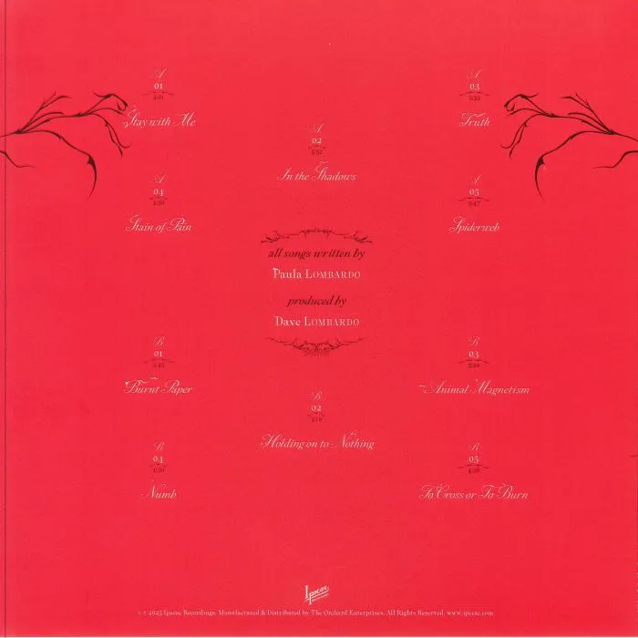 Back cover — VENAMORIS — To Cross Or To Burn