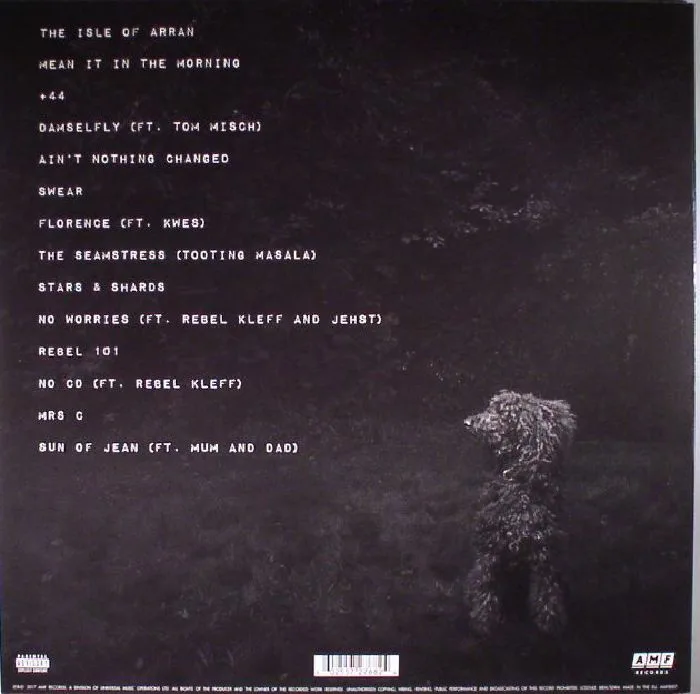 Back cover — LOYLE CARNER — Yesterday's Gone