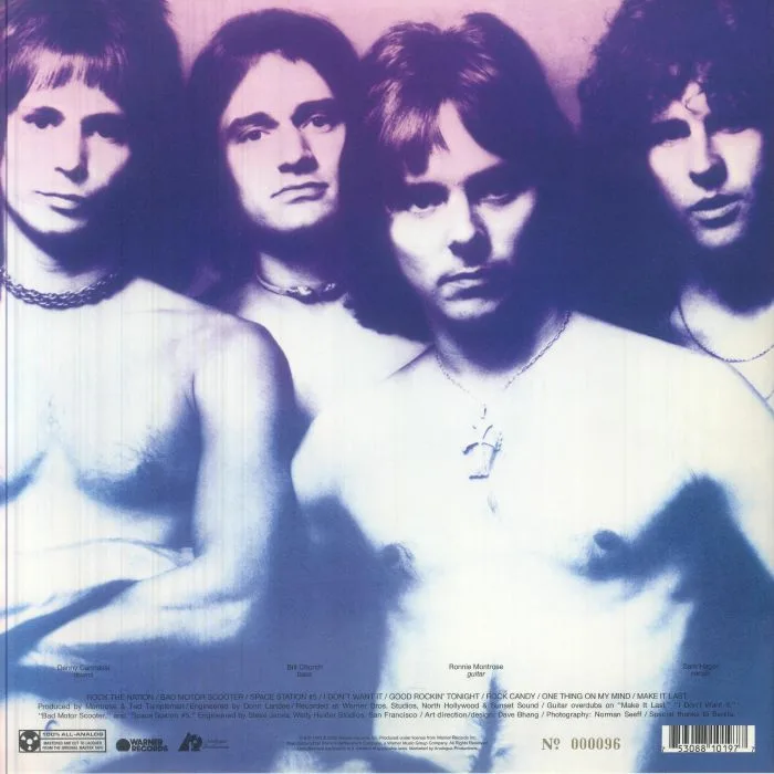 Back cover — MONTROSE — Montrose