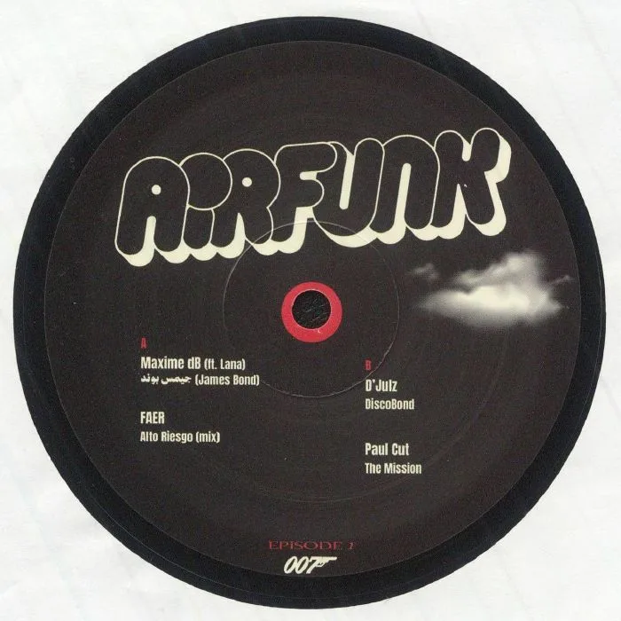 Front cover — MAXIME DB / FAER / D'JULZ / PAUL CUT — AirFunk 007 Episode 1