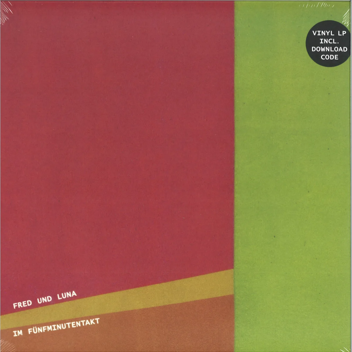 Front cover — Fred Und Luna — Im Fünfminutentakt LP