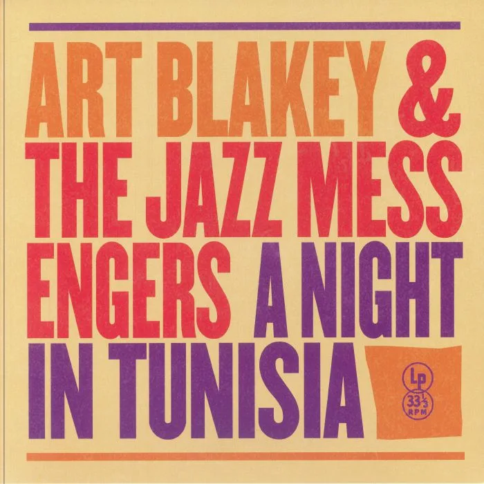 Лицевая сторона обложки — Art BLAKEY & THE JAZZ MESSENGERS — A Night In Tunisia (reissue)