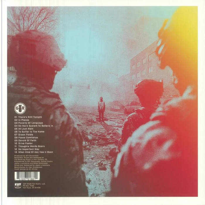 Back cover — GOOD RIDDANCE — Before The World Caves In
