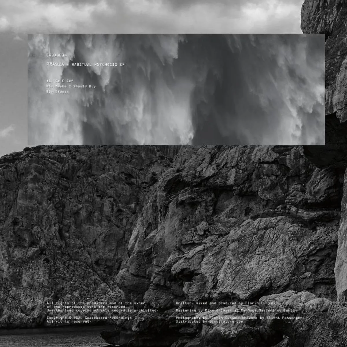 Back cover — PRÂSLEA — Habitual Psychosis EP