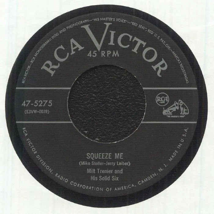 TERNIER & HIS SOLID SAX, Milt — Squeeze Me