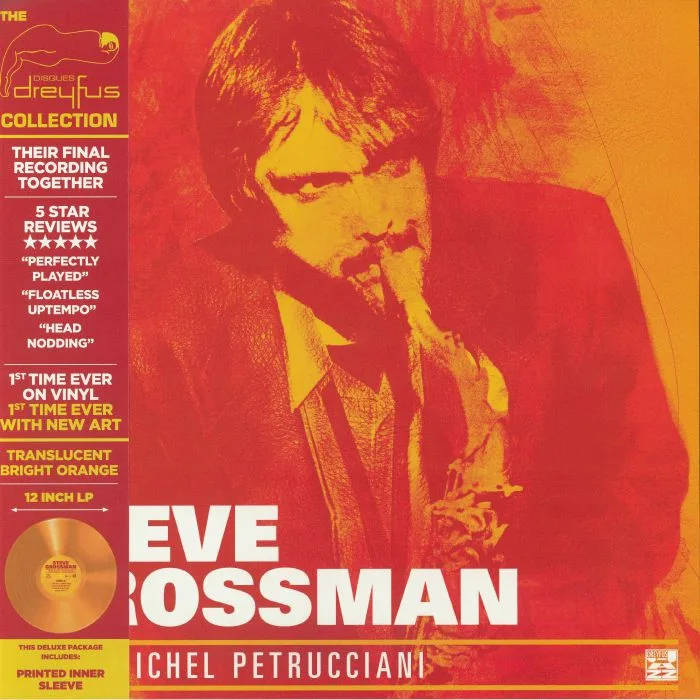 Лицевая сторона обложки — Steve GROSSMAN — With Michel Petrucciani