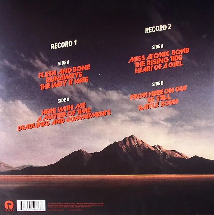 Back cover — The KILLERS — Battle Born