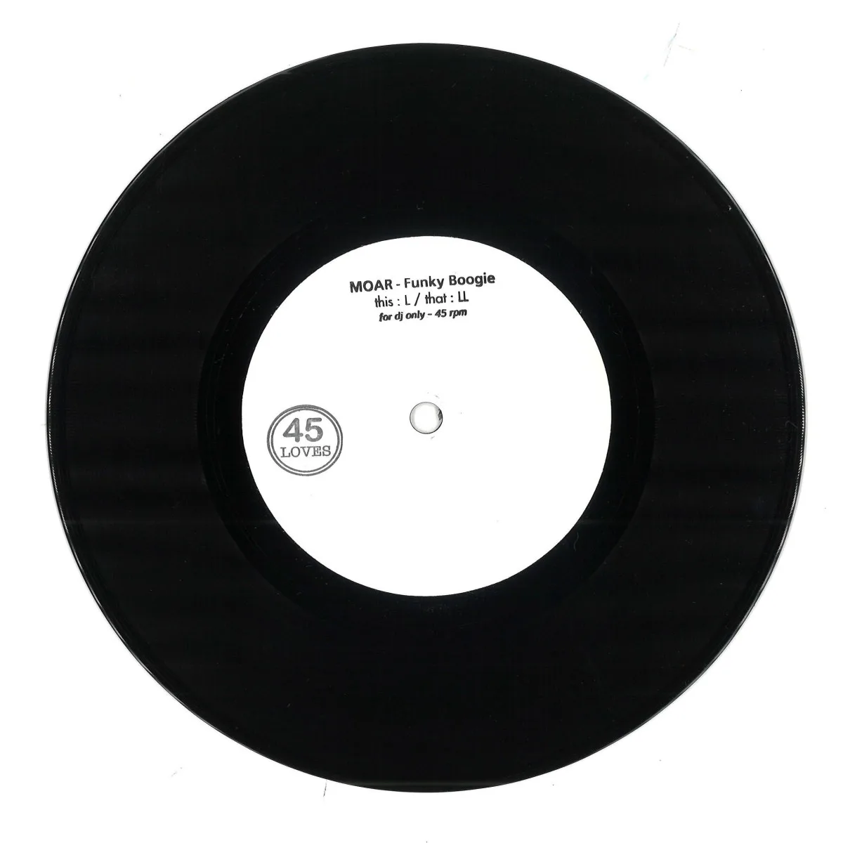 Moar — Funky Boogie 7"