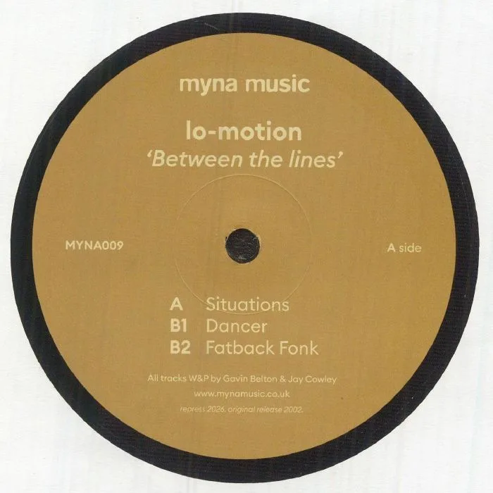 Front cover — LO MOTION — Between The Lines (reissue)