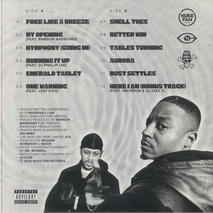Back cover — CYMARSHALL LAW / RAMSON BADBONEZ — Undiluted