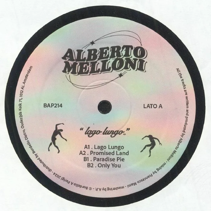 Лицевая сторона обложки — Alberto MELLONI — Lago Lungo