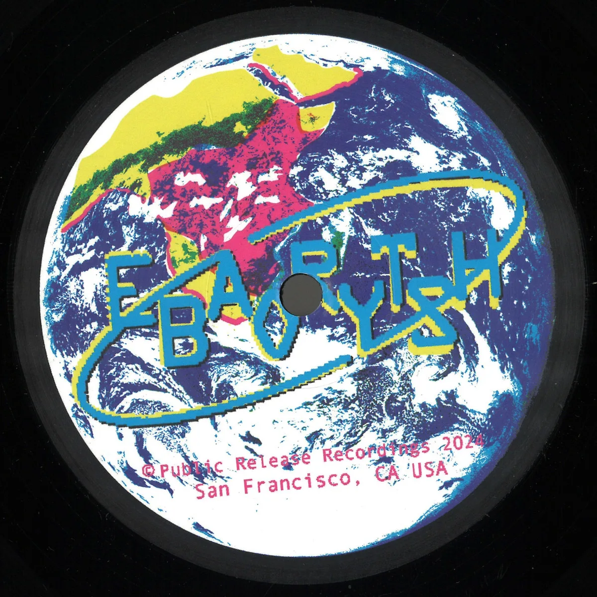 Front cover — Earth Boys — In The Sun