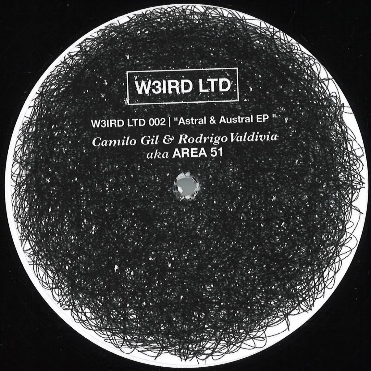 Front cover — Area 51 — Astral & Austral EP
