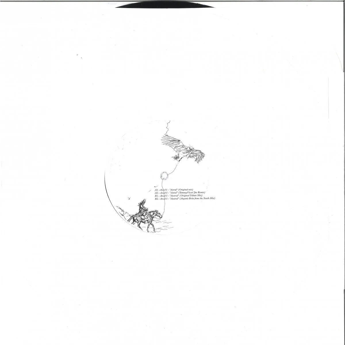 Back cover — Area 51 — Astral & Austral EP