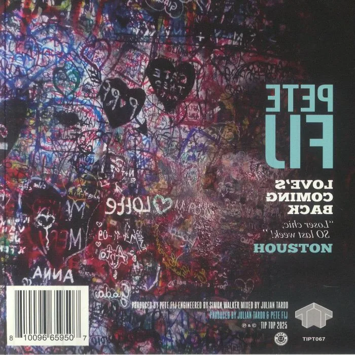 Back cover — Pete FIJ — Love's Coming Back