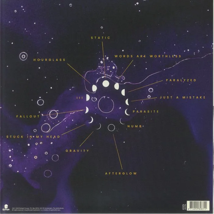Back cover — SLEEP THEORY — Afterglow