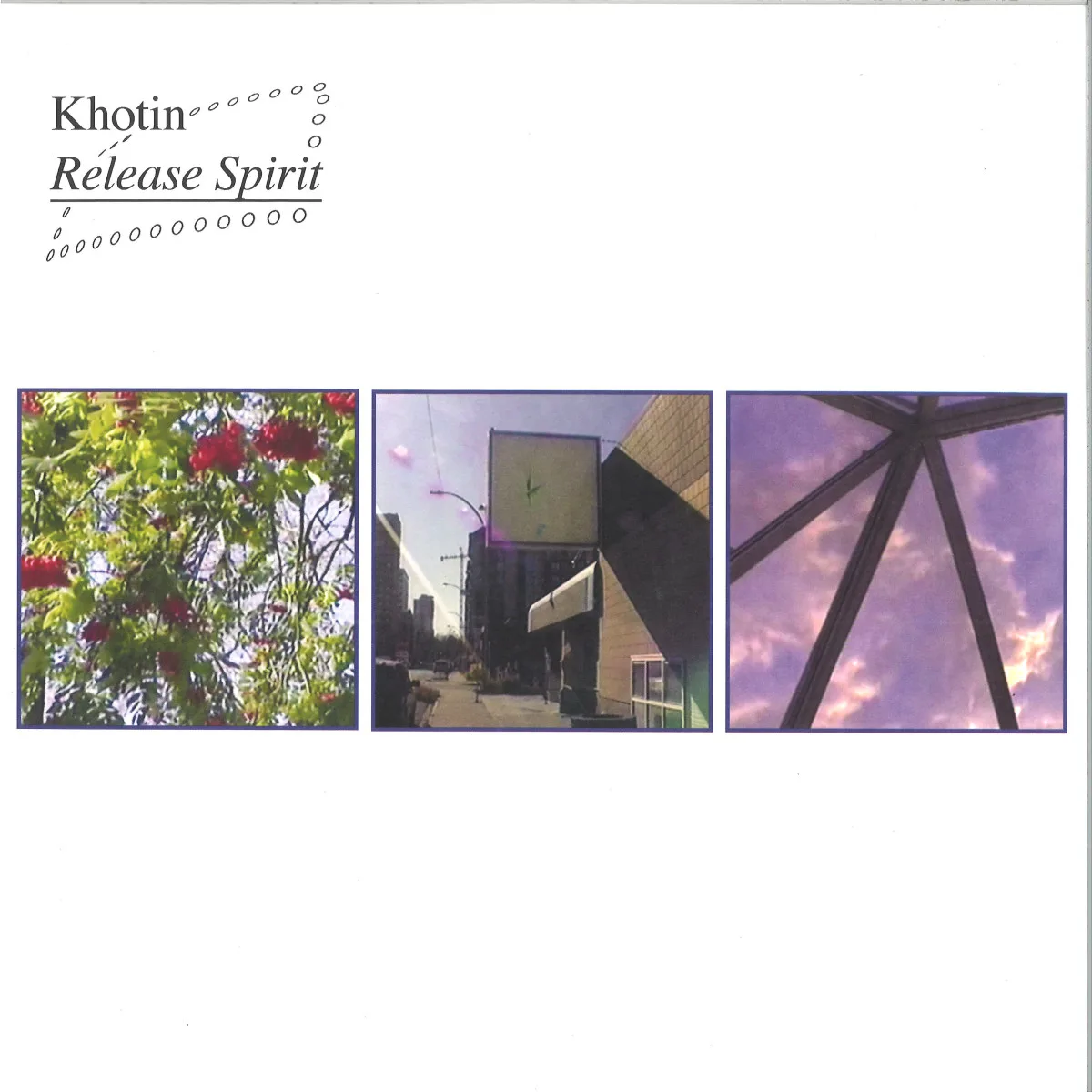 Обратная сторона обложки — Khotin — RELEASE SPIRIT LP