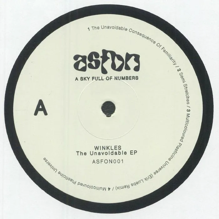 Front cover — WINKLES — The Unavoidable EP