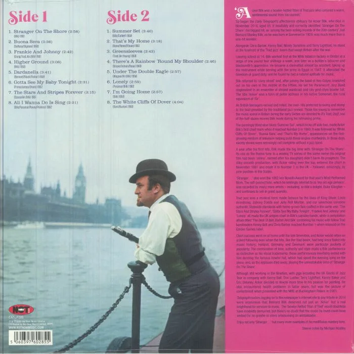 Back cover — Acker BILK — Very Best Of Acker Bilk