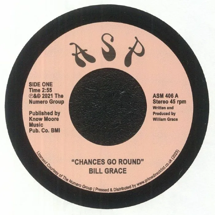 Front cover — Bill GRACE — Chances Go Round (Record Store Day RSD 2023)