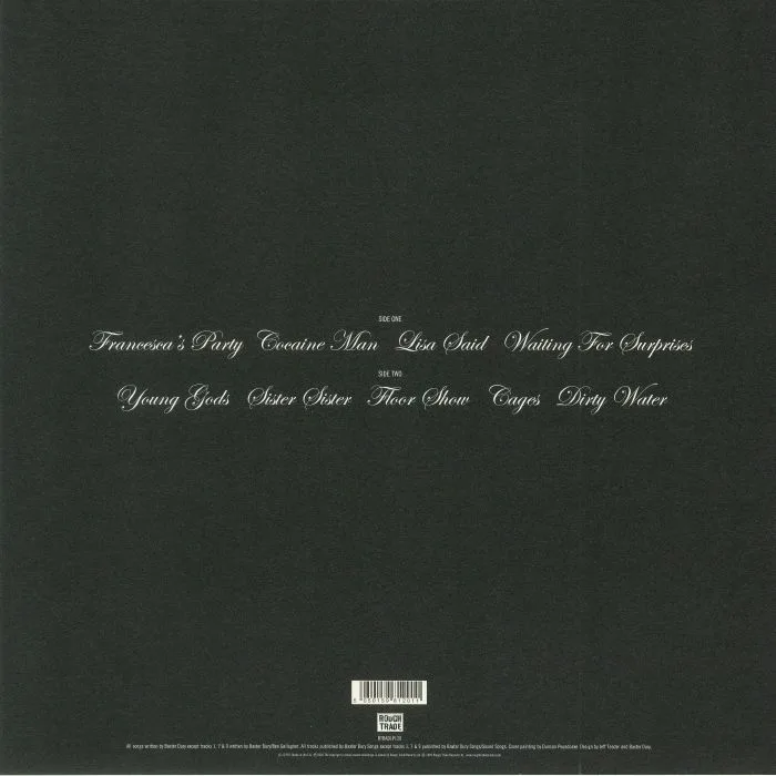 Back cover — Baxter DURY — Floor Show