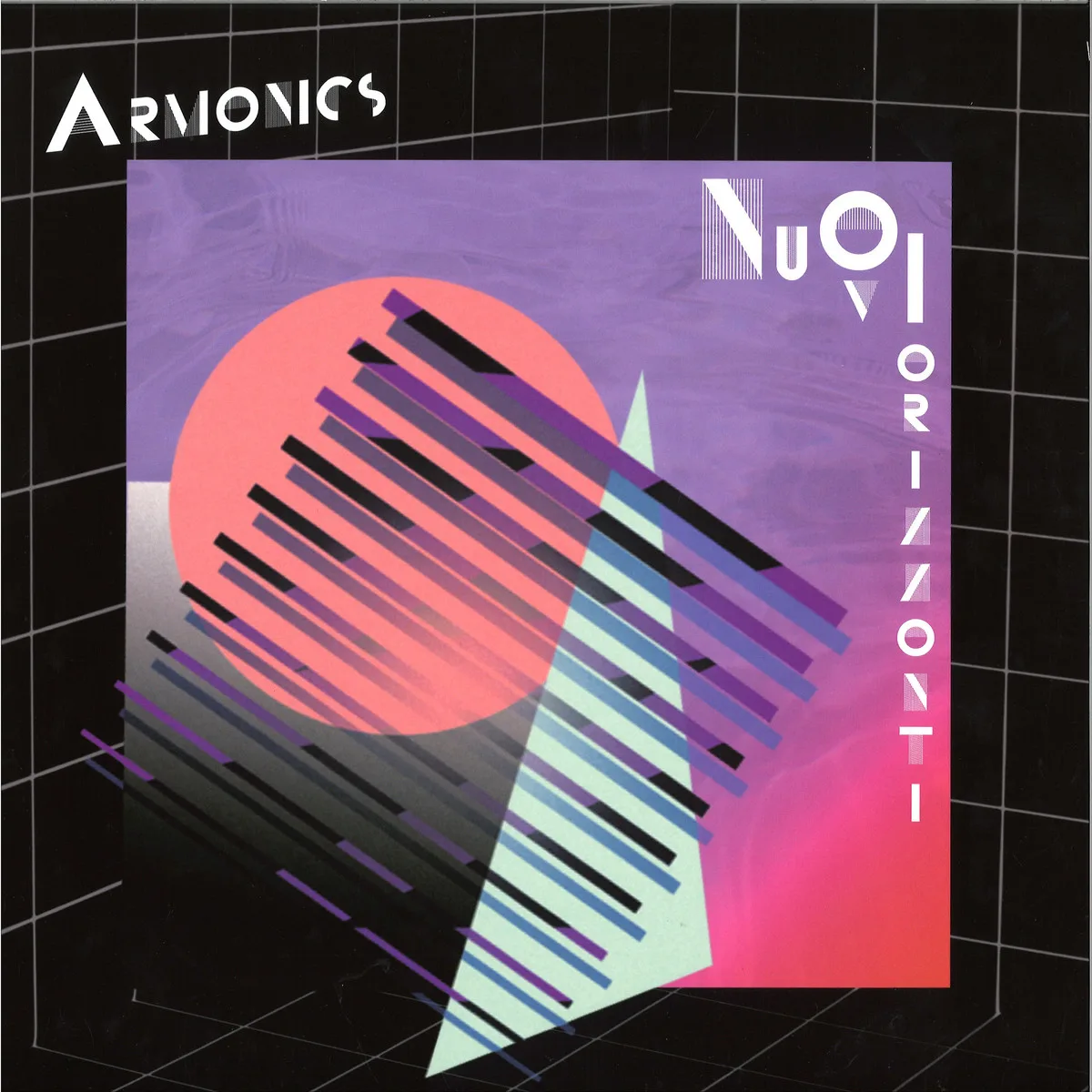 Лицевая сторона обложки — Armonics — NUOVO ORIZZONTI EP