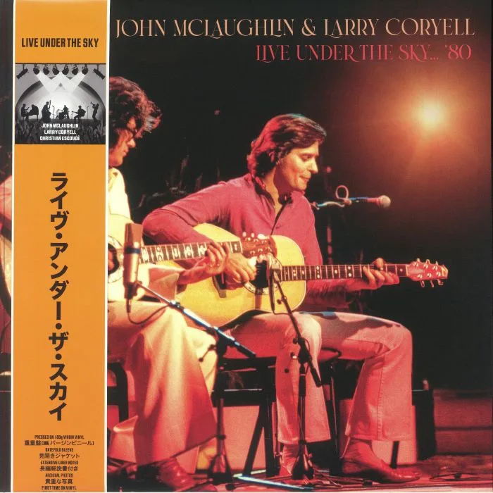 John McLAUGHLIN / CHRISTIAN ESCOUDE / LARRY CORYELL — Live Under The Sky ‘80