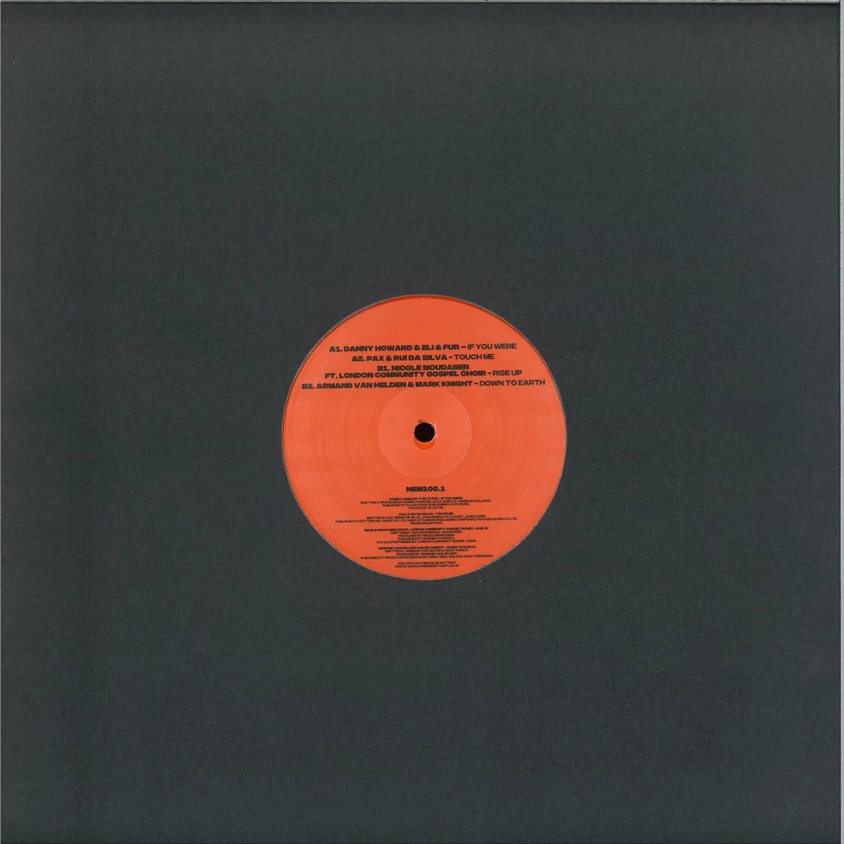 Back cover — Various — NEM100.1 Vol.1