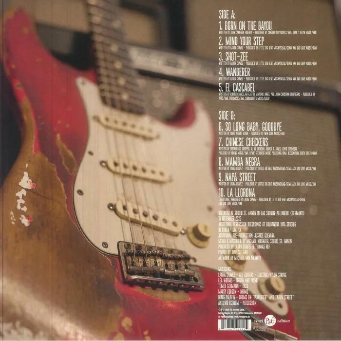 Back cover — Laura CHAVEZ — My Voice
