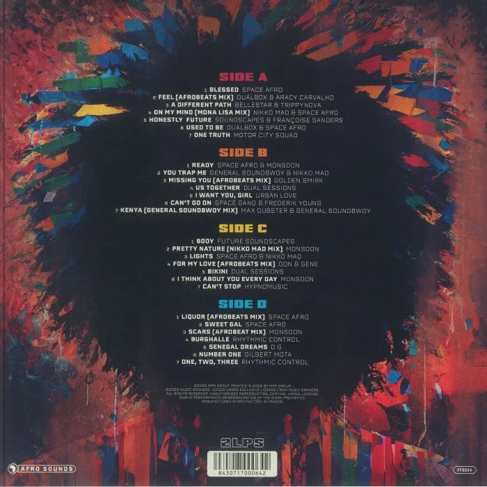 Обратная сторона обложки — VARIOUS — Afrobeats