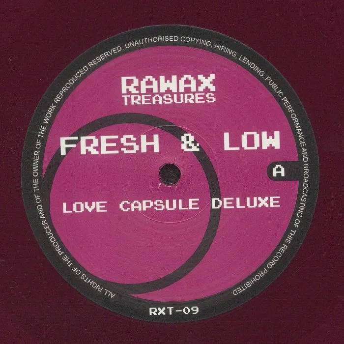 Лицевая сторона обложки — FRESH & LOW — Love Capsule Deluxe (reissue)