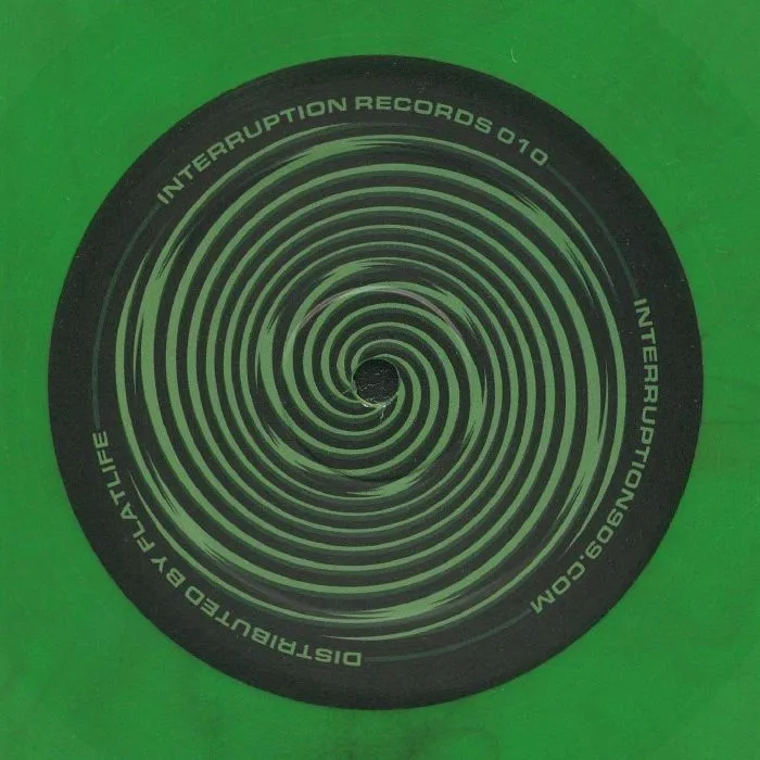 Front cover — DAVID OBLIVION / SJUSH / ALEX CALVER / SLUGOS / CTSD — Interruption Records 010