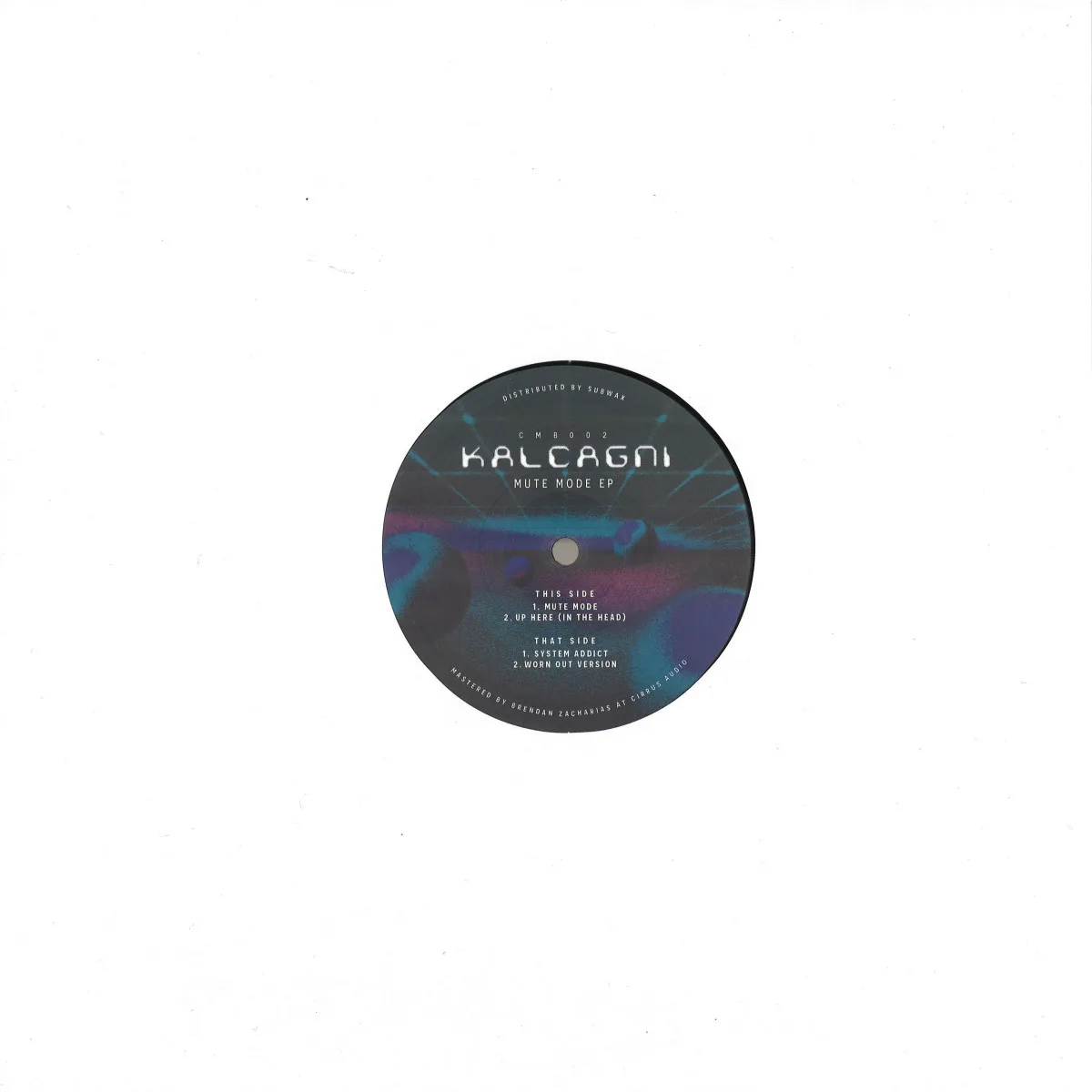 Обратная сторона обложки — Kalcagni — Mute Mode EP