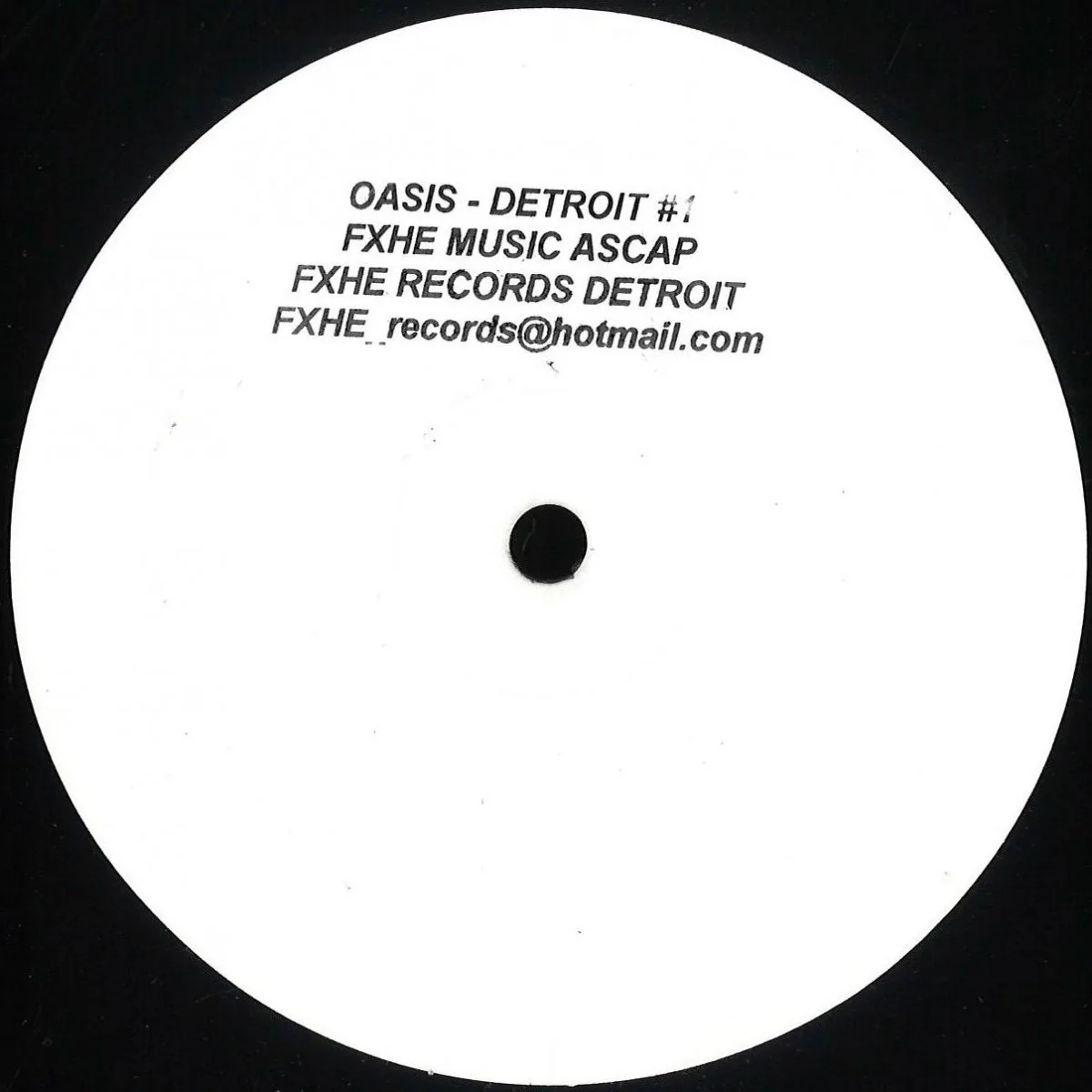 Oasis — Detroit #1