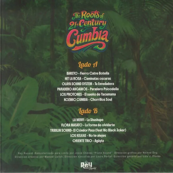 Back cover — VARIOUS — The Roots Of 21st Century Cumbia