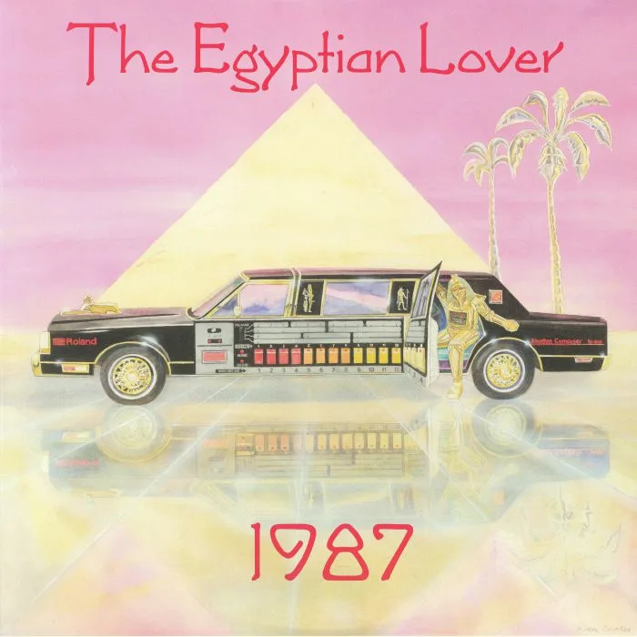 Лицевая сторона обложки — The EGYPTIAN LOVER — 1987