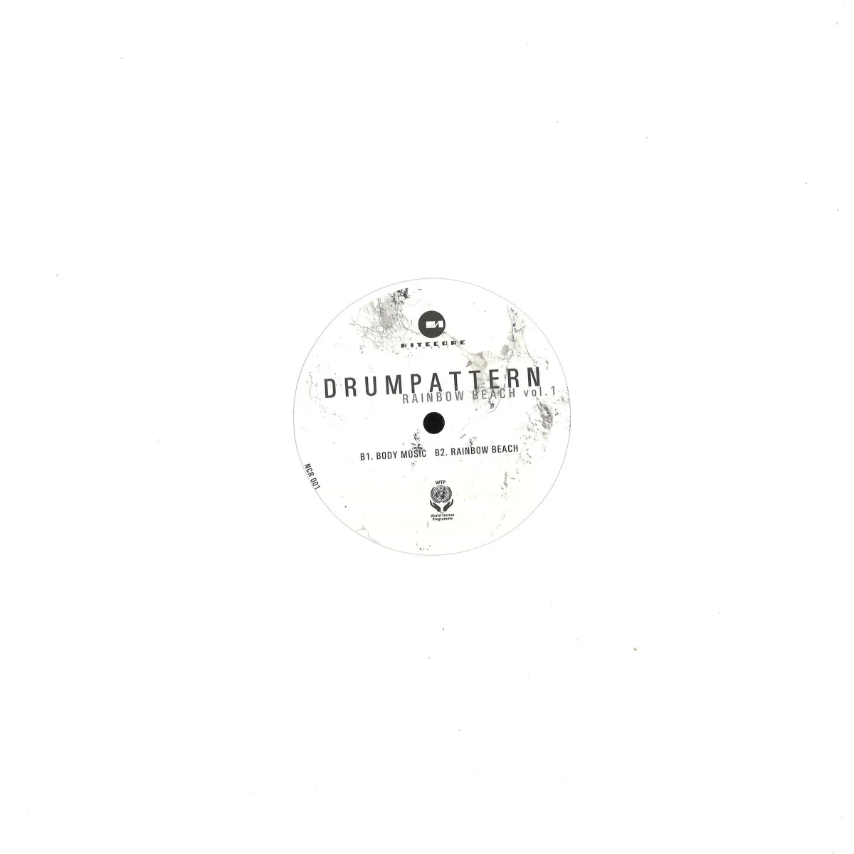 Back cover — Drumpattern — Rainbow Beach Vol. 1
