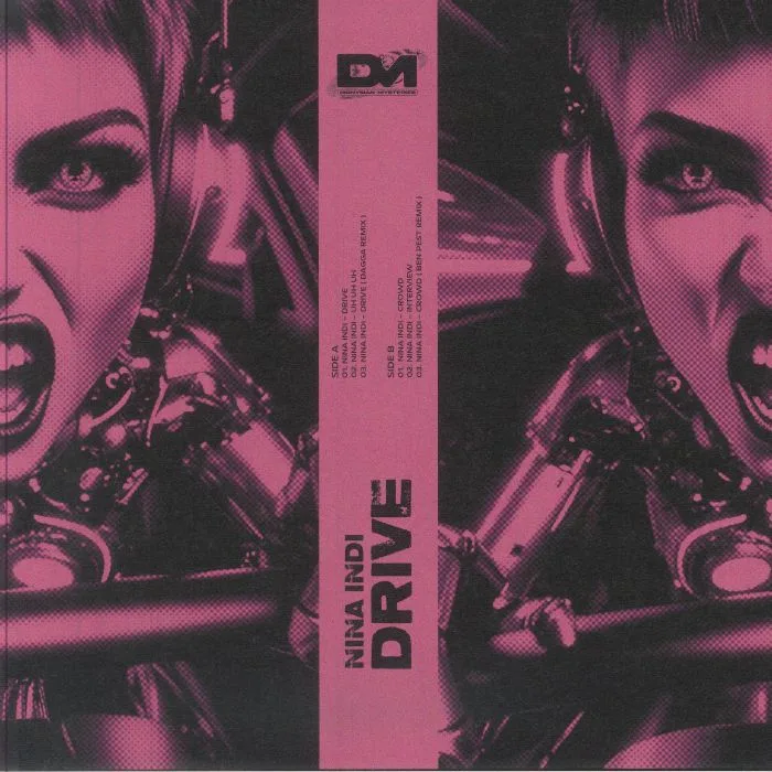 Обратная сторона обложки — Nina INDI — Drive EP