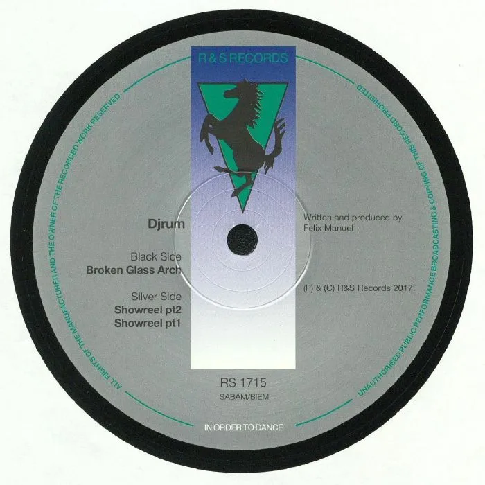 Back cover — DJRUM — Broken Glass Arch