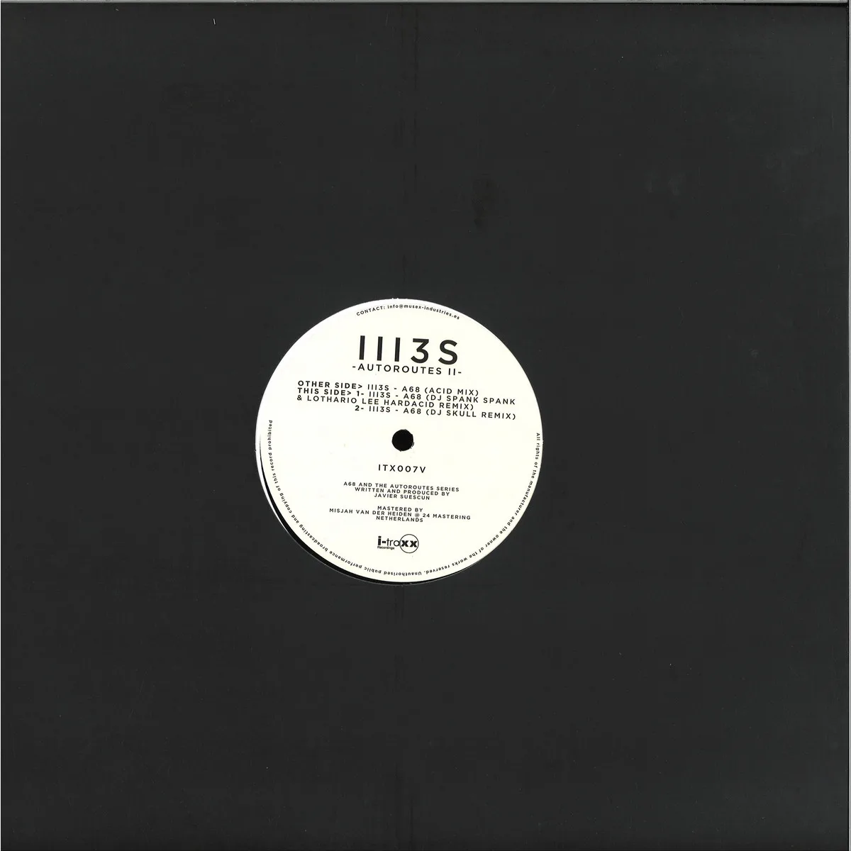 Back cover — Iii3S — Autoroutes II