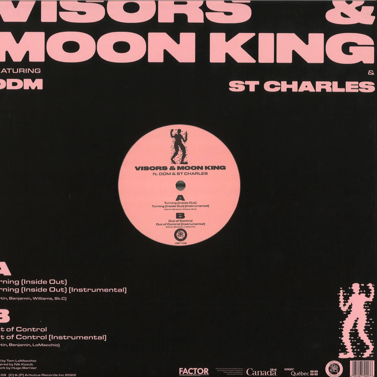 Visors&Moon King — Turning (Inside Out) / Out Of Control