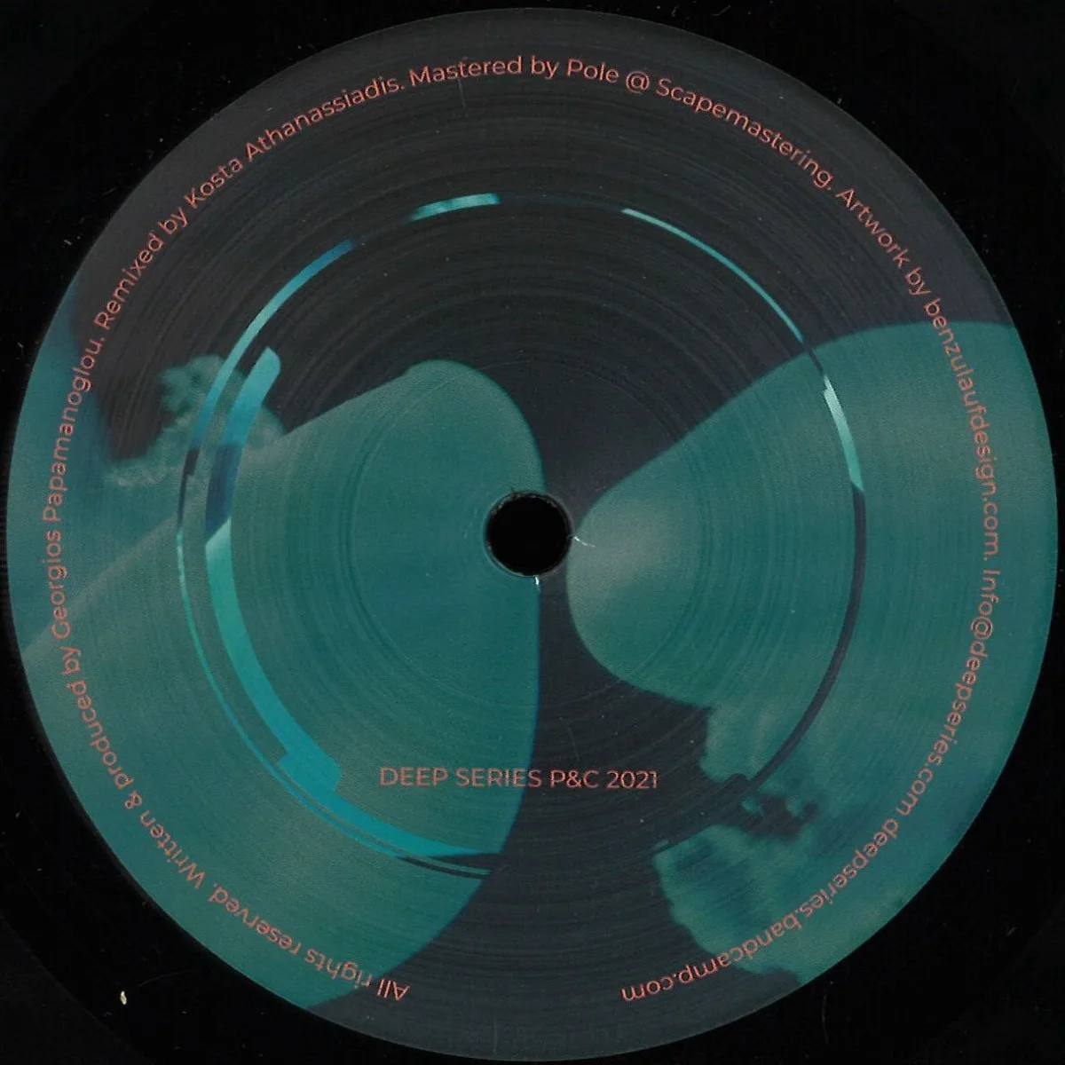 Front cover — Georgios Papamanoglou — Dark Path EP