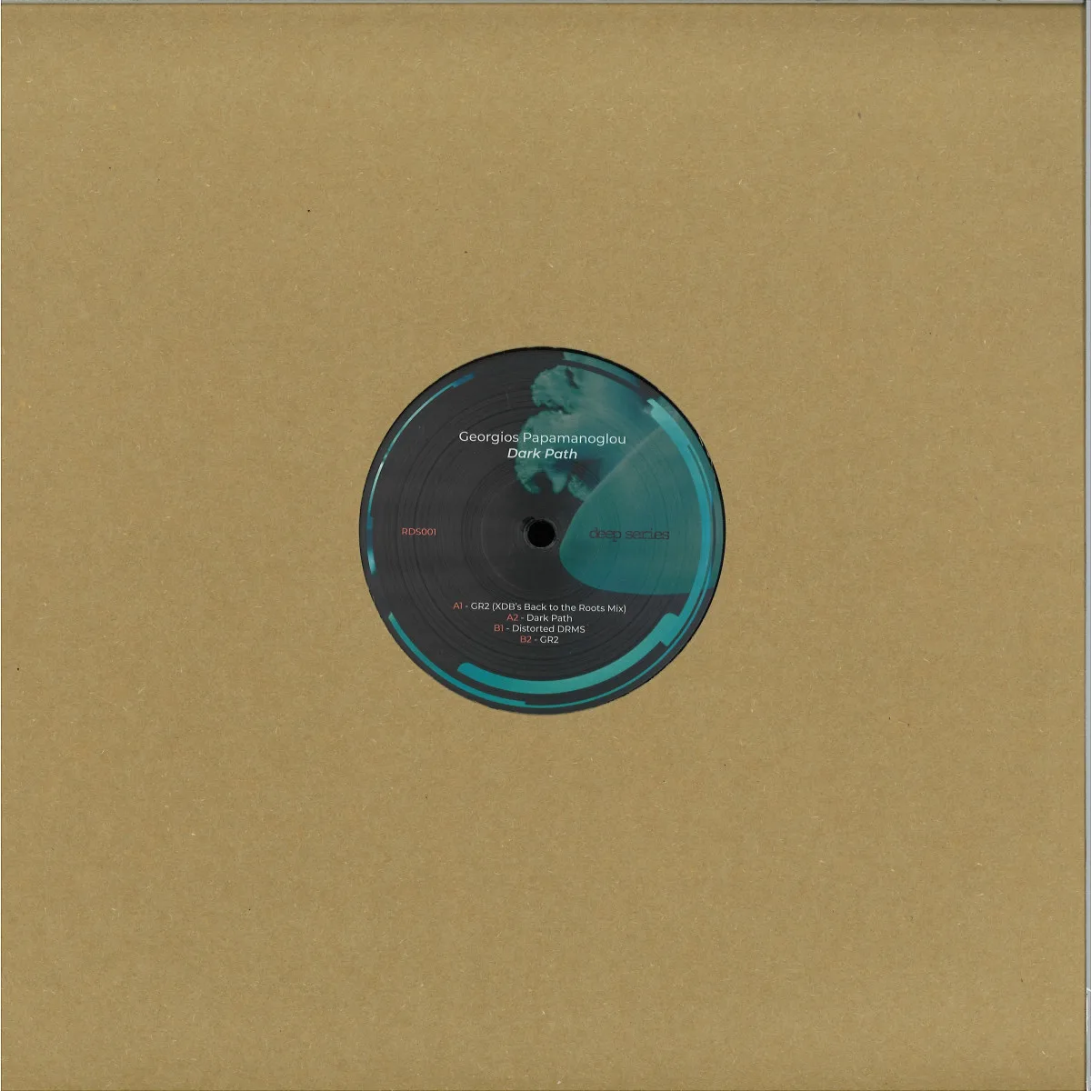 Back cover — Georgios Papamanoglou — Dark Path EP