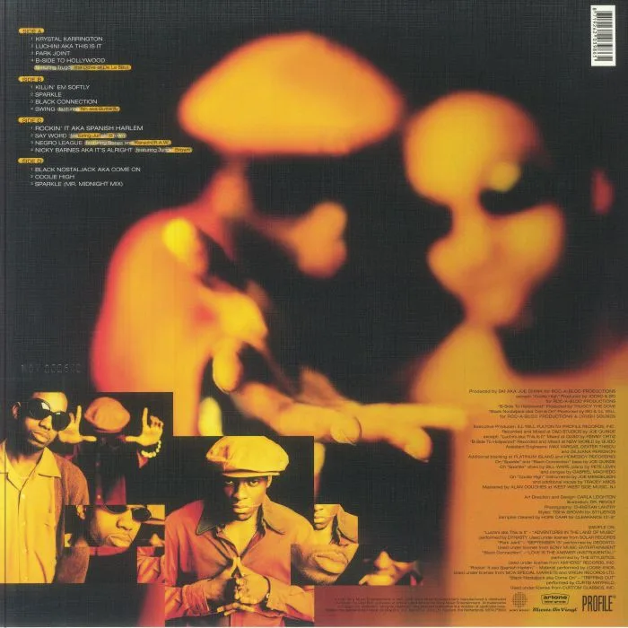 Back cover — CAMP LO — Uptown Saturday Night