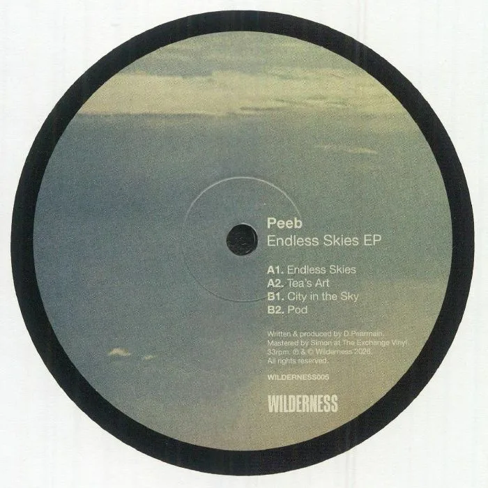 Front cover — PEEB — Endless Skies EP