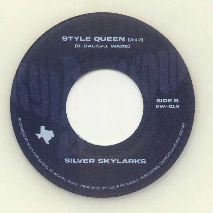Обратная сторона обложки — SILVER SKYLARKS — Southern Calculus