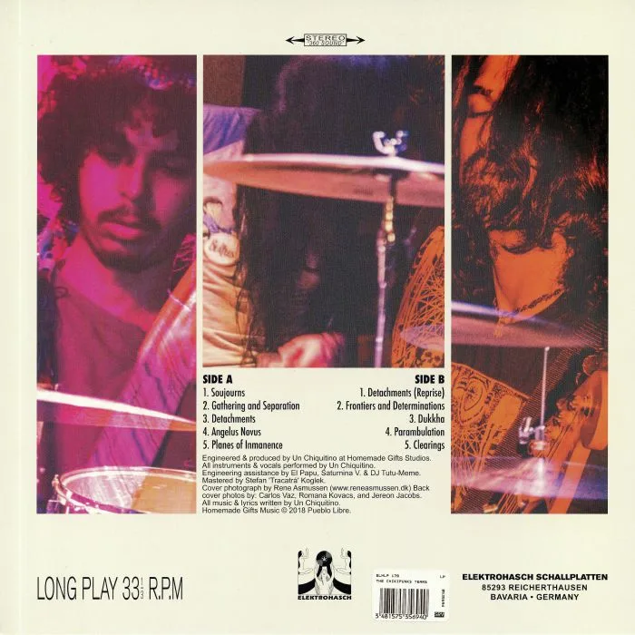 Back cover — WE ARE HERE NOW — The Chikipunk Years